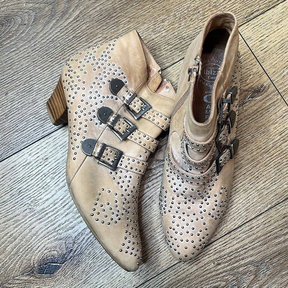 Jeffrey Campbell Starburst Booties Size 10